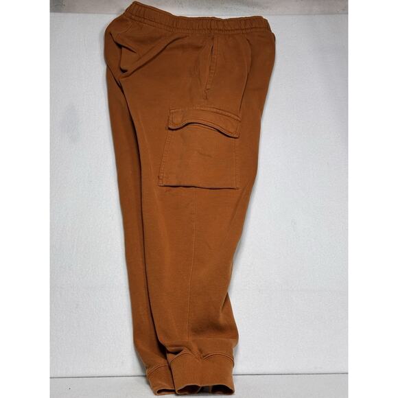 Nike Cargo Club Fleece Men's Pants Medium In - Burnt Sienna - Picture 4 of 5